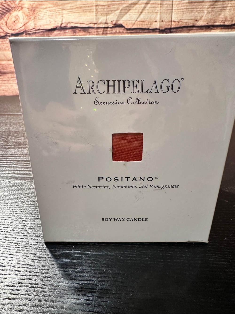 Archipelago Excursion Candle 9.5oz Positano nectarine persimmon Pomegranate New